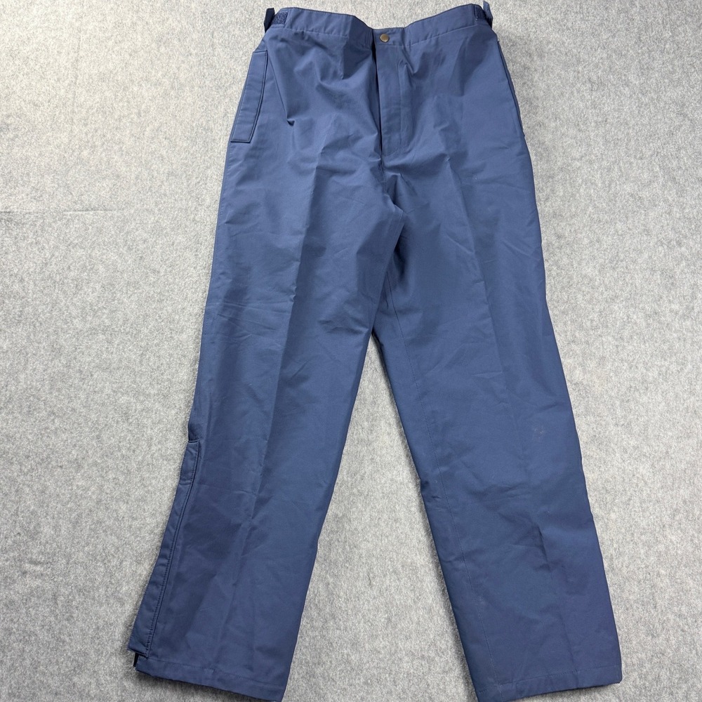 Gore-Tex Tourney Men's Pants L Waterproof Breathable Lightweight Navy Outdoor